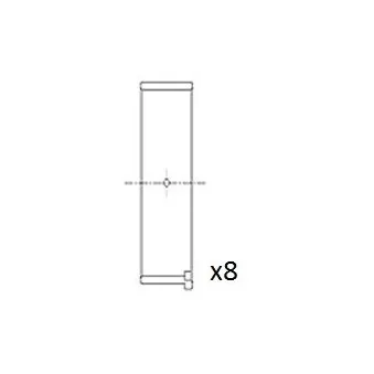Coussinet de bielle FAI AutoParts BB2035-STD