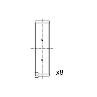 Coussinet de bielle FAI AutoParts BB2038-020