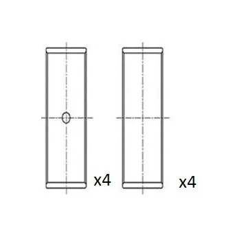 Coussinet de bielle FAI AutoParts BB2042-STD