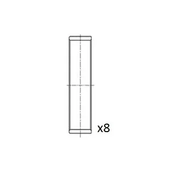 Coussinet de bielle FAI AutoParts BB2043-025