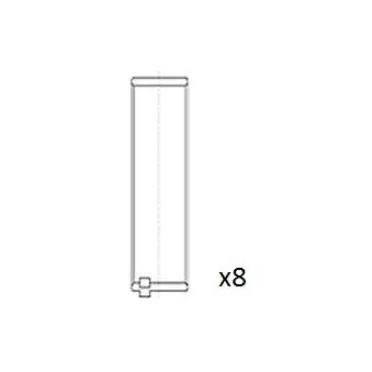 Coussinet de bielle FAI AutoParts BB2047-025