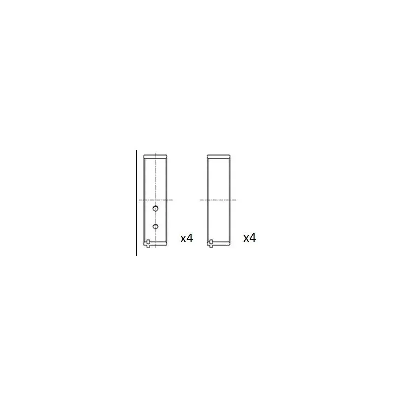 Coussinet de bielle FAI AutoParts BB2049-050