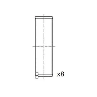 Coussinet de bielle FAI AutoParts BB2054-025