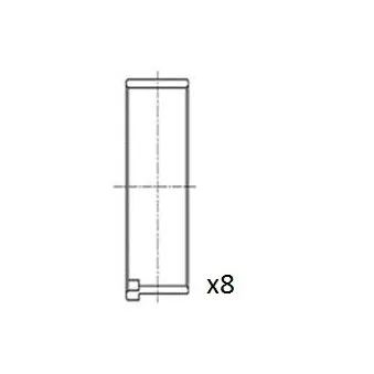 Coussinet de bielle FAI AutoParts BB2055-025