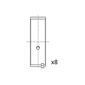 Coussinet de bielle FAI AutoParts BB2060-020