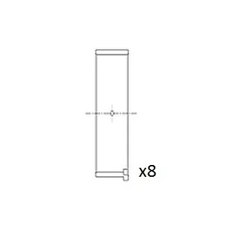 Coussinet de bielle FAI AutoParts BB2064-STD