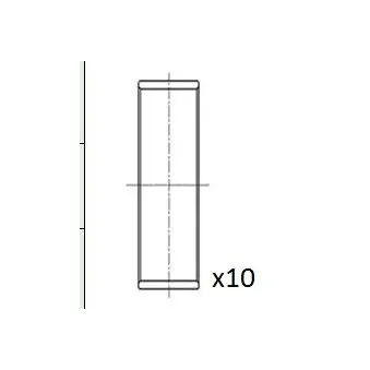 Coussinet de bielle FAI AutoParts BB2072-025