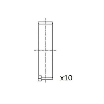 Coussinet de bielle FAI AutoParts BB2075-STD
