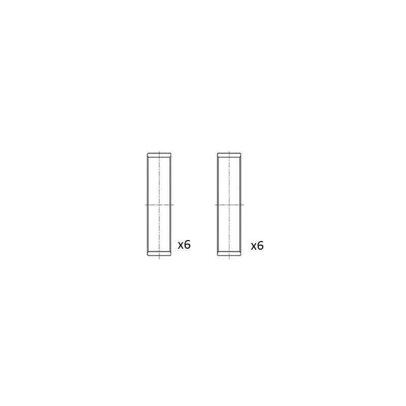 Coussinet de bielle FAI AutoParts BB2078-025