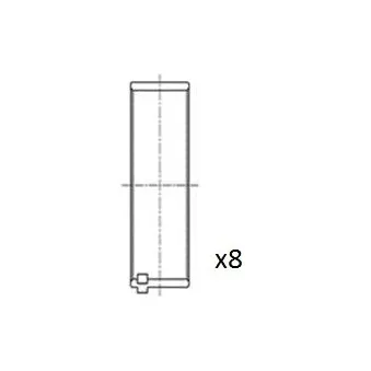 Coussinet de bielle FAI AutoParts BB2083-025