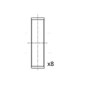 Coussinet de bielle FAI AutoParts BB2086-050