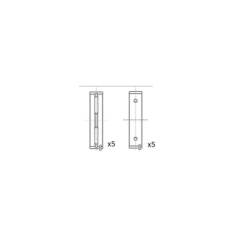 Coussinet de vilebrequin FAI AutoParts BM1050-010