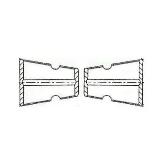 Coussinet de palier, bielle FAI AutoParts BS4001-STD