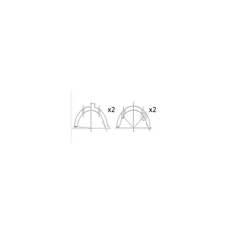 Rondelle d'écartement, vilebrequin FAI AutoParts BT3011-STD