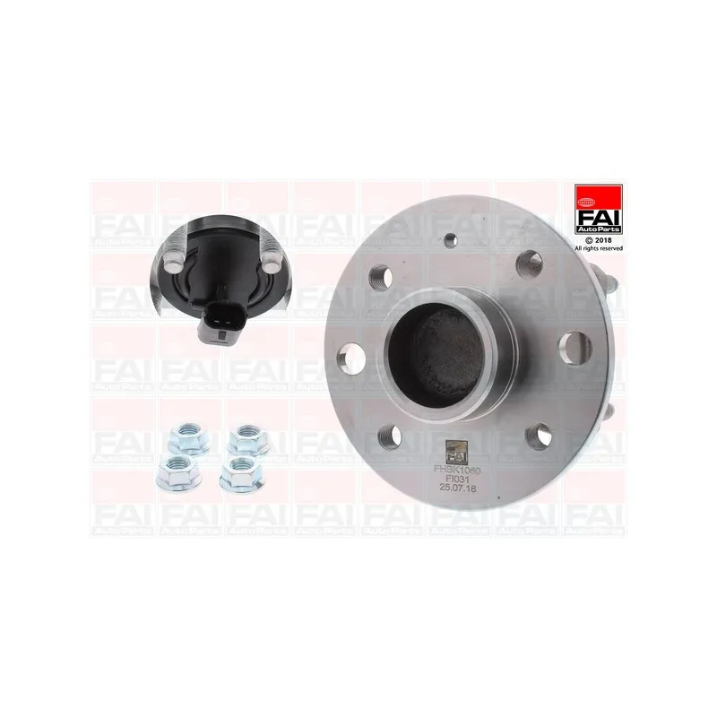 Roulement de roue arrière FAI AutoParts FHBK1060
