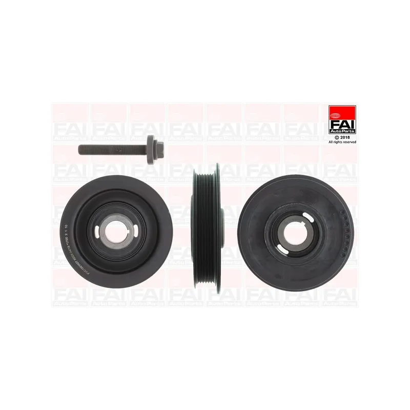 Kit de poulies, vilebrequin FAI AutoParts FVD1001K