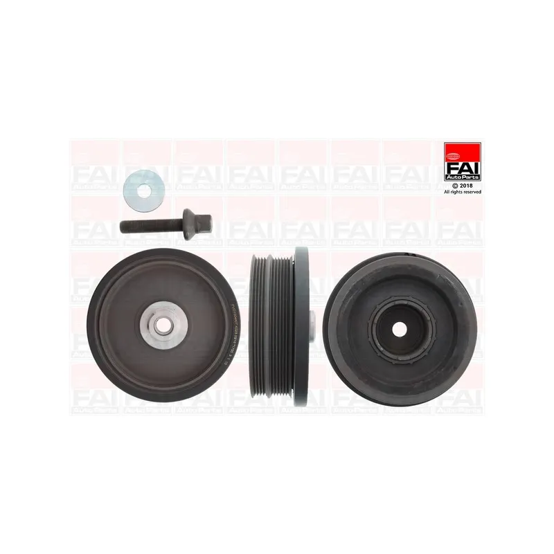 Kit de poulies, vilebrequin FAI AutoParts FVD1004K