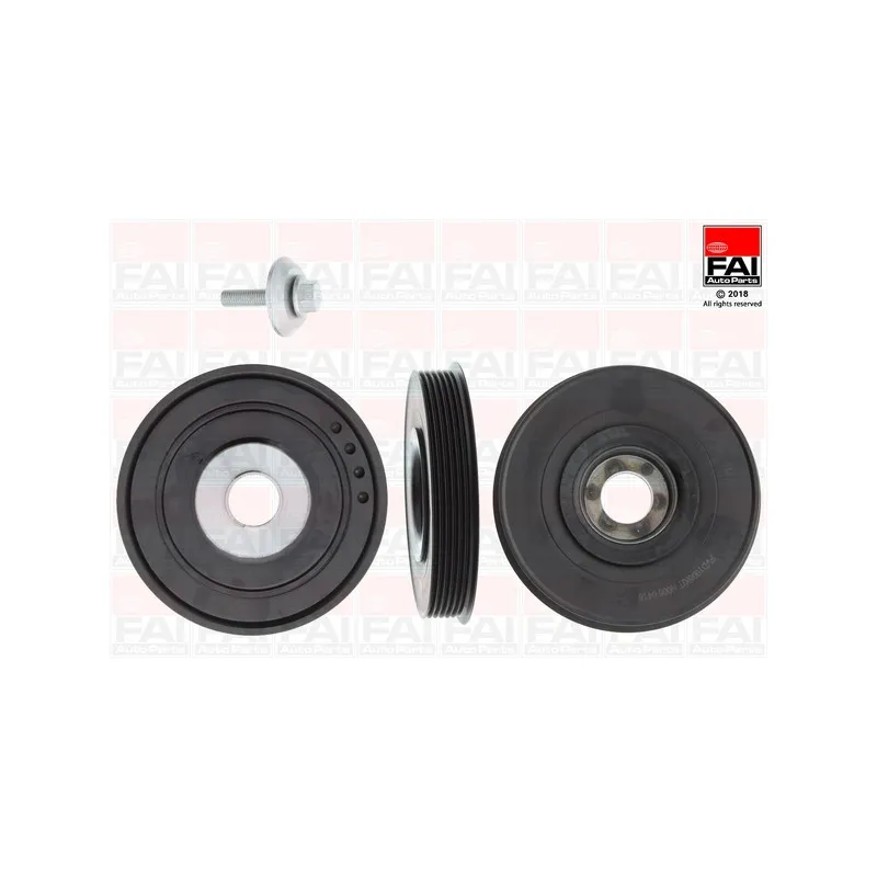 Kit de poulies, vilebrequin FAI AutoParts FVD1006K