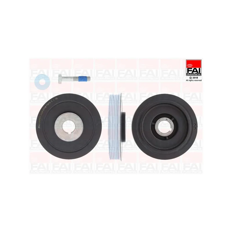 Kit de poulies, vilebrequin FAI AutoParts FVD1007K