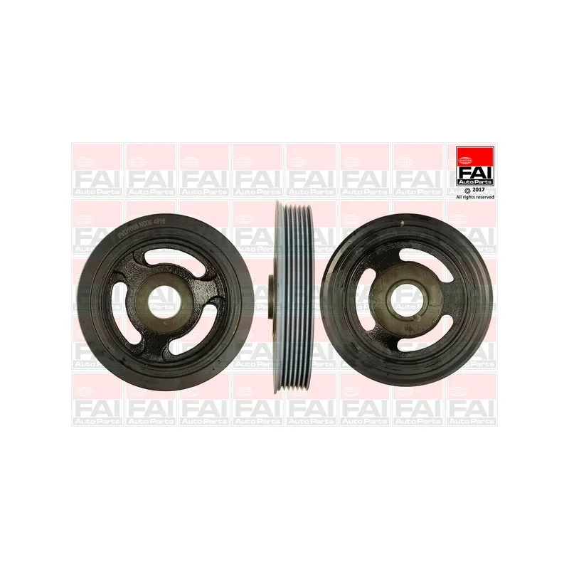 Poulie, vilebrequin FAI AutoParts FVD1008