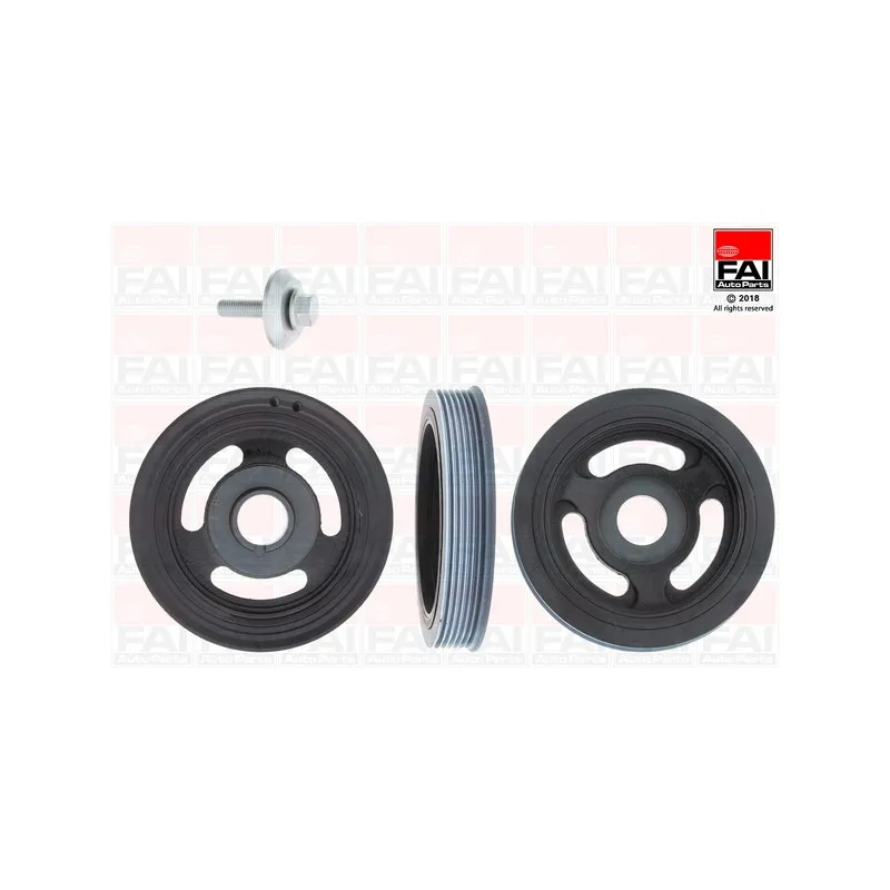 Kit de poulies, vilebrequin FAI AutoParts FVD1008K