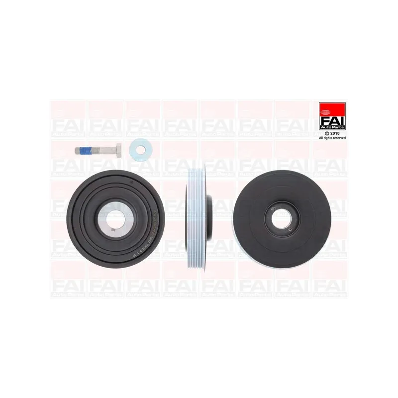 Kit de poulies, vilebrequin FAI AutoParts FVD1011K