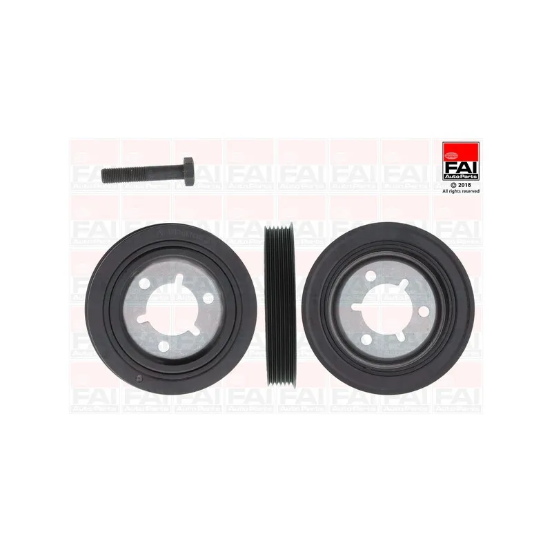 Kit de poulies, vilebrequin FAI AutoParts FVD1012K