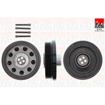 Kit de poulies, vilebrequin FAI AutoParts FVD1013K