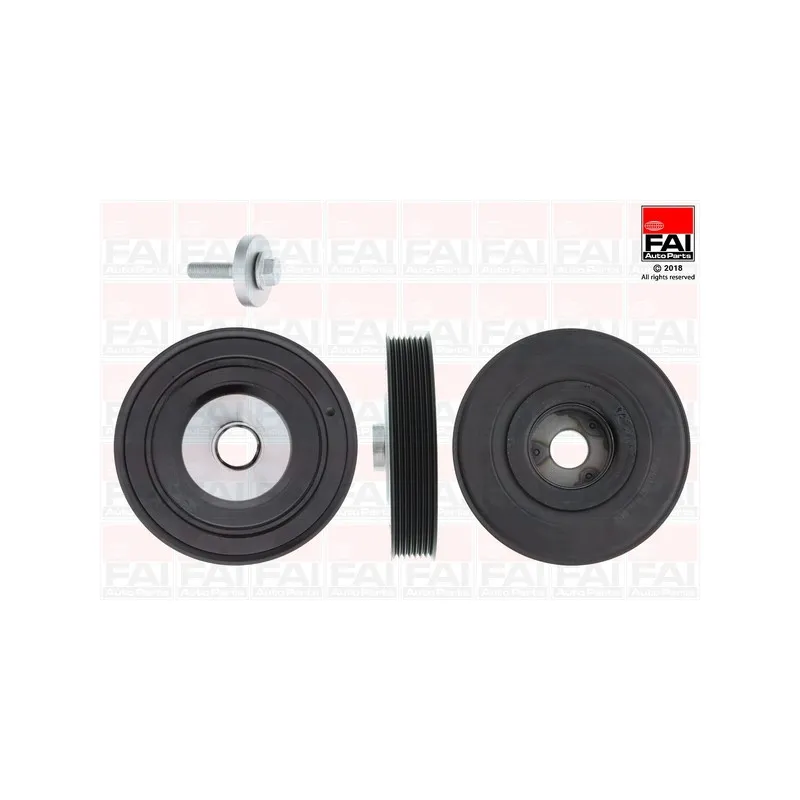 Kit de poulies, vilebrequin FAI AutoParts FVD1014K