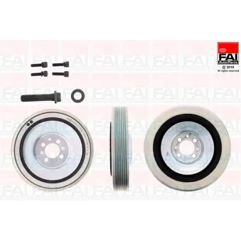 Kit de poulies, vilebrequin FAI AutoParts FVD1017K