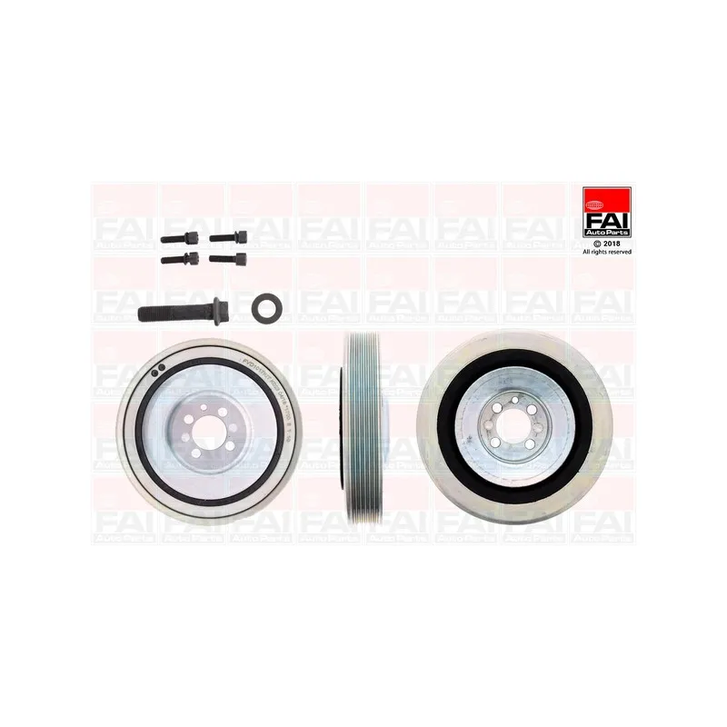 Kit de poulies, vilebrequin FAI AutoParts FVD1017K