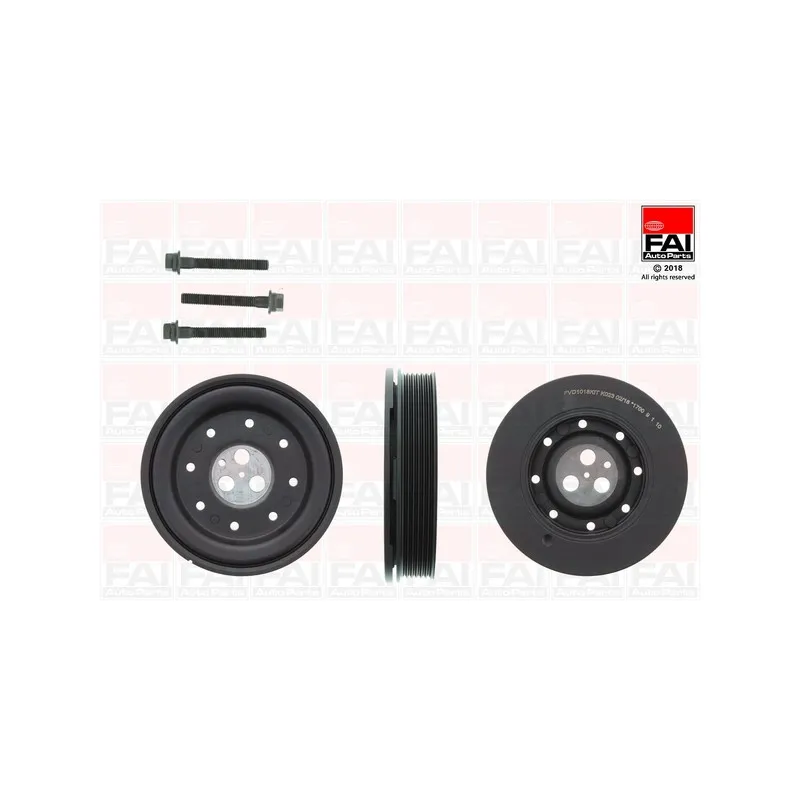 Kit de poulies, vilebrequin FAI AutoParts FVD1018K