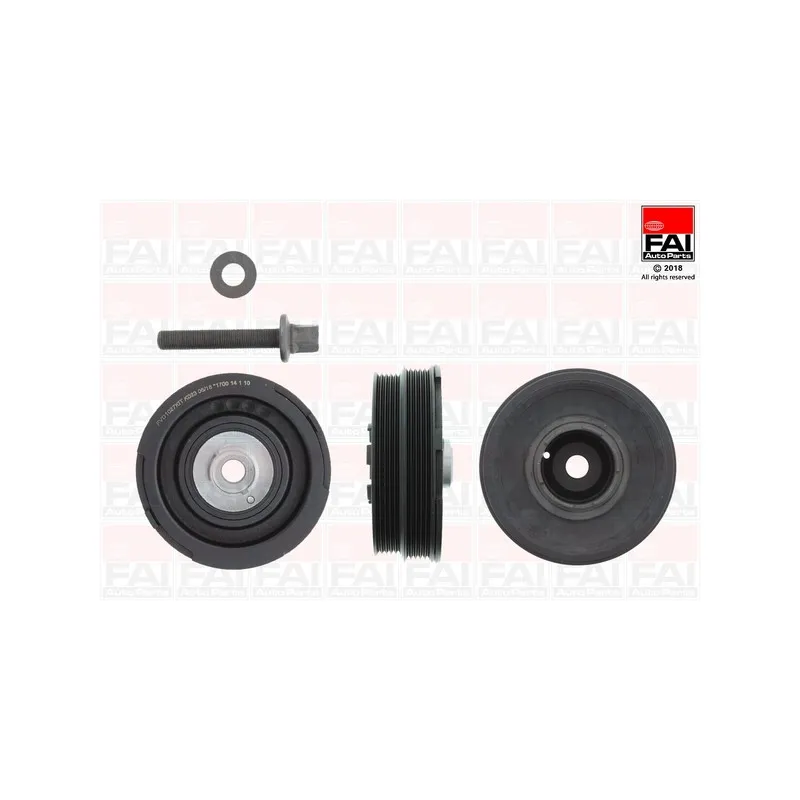 Kit de poulies, vilebrequin FAI AutoParts FVD1027K