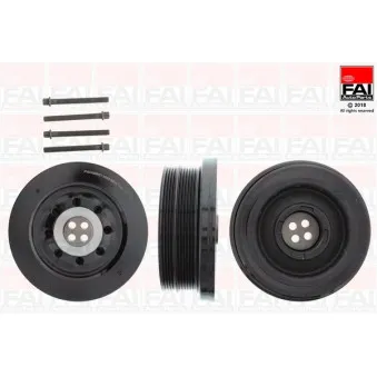 Kit de poulies, vilebrequin FAI AutoParts FVD1035K