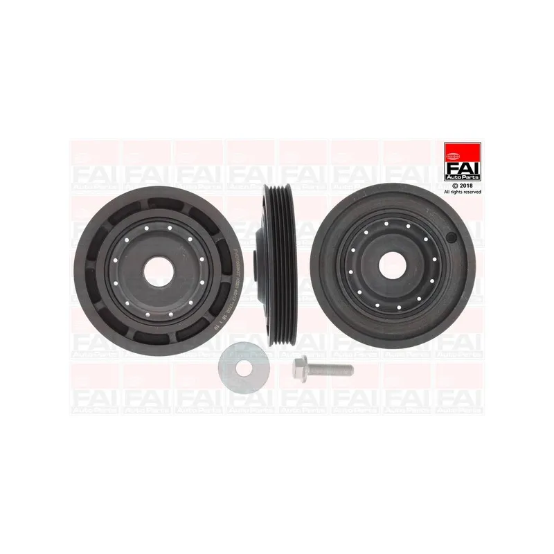 Kit de poulies, vilebrequin FAI AutoParts FVD1155K