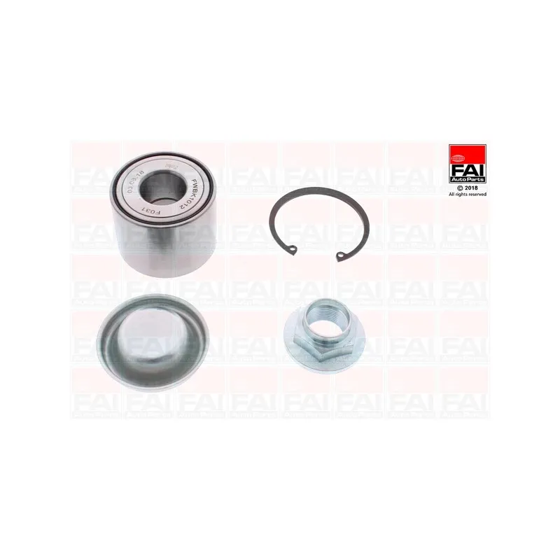Roulement de roue arrière FAI AutoParts FWBK1012