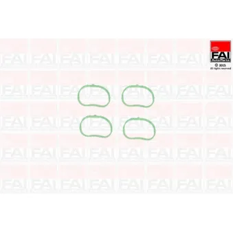 Jeu de joints d'étanchéité, collecteur d'admission FAI AutoParts IM1434
