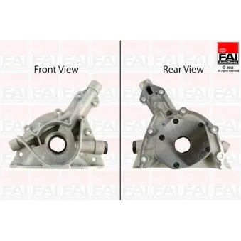 Pompe à huile FAI AutoParts OP131