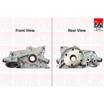 Pompe à huile FAI AutoParts OP165