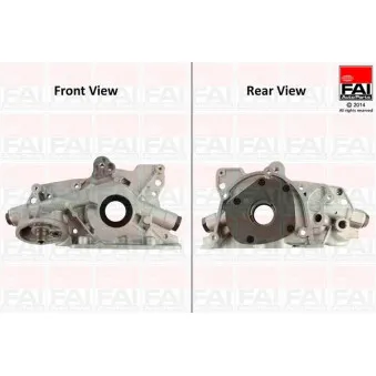 Pompe à huile FAI AutoParts OP207