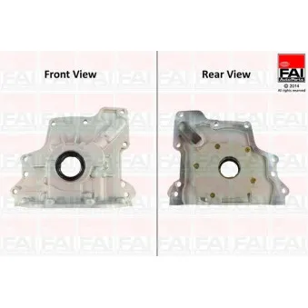 Pompe à huile FAI AutoParts OP232