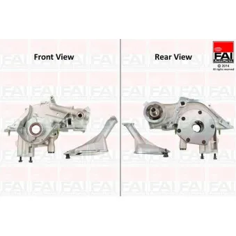 Pompe à huile FAI AutoParts OP267