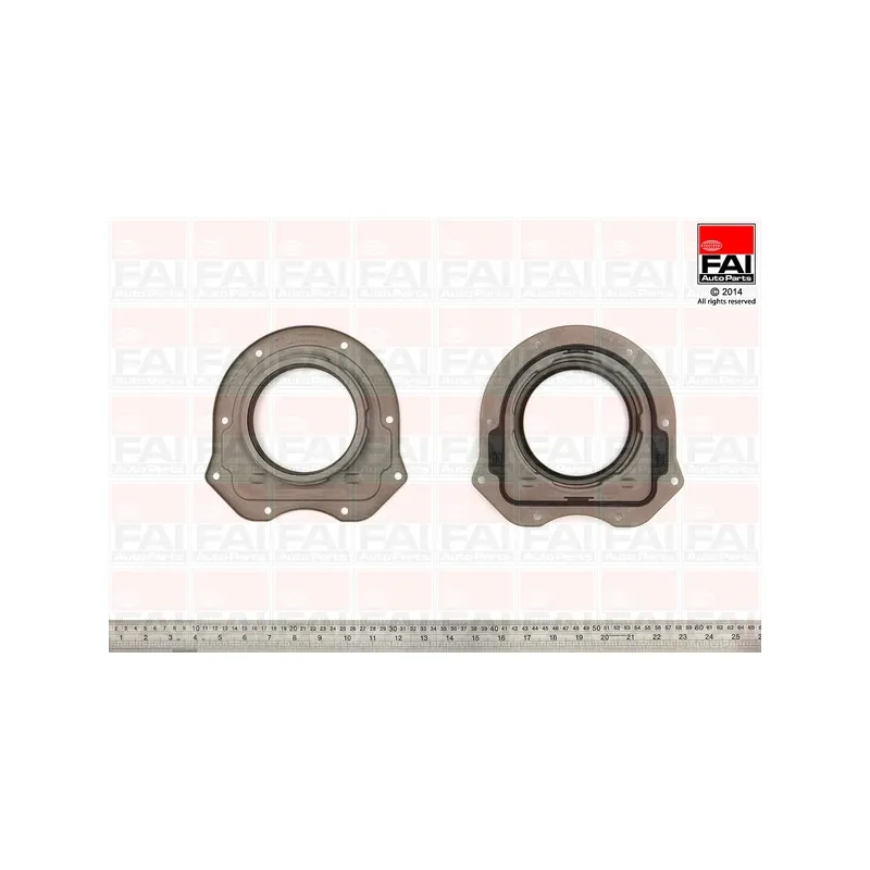 Bague d'étanchéité, vilebrequin FAI AutoParts OS1002R