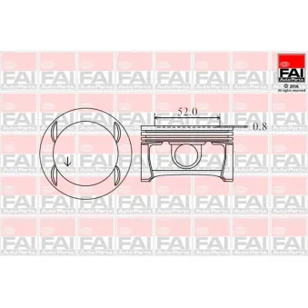 Piston FAI AutoParts PK11-000