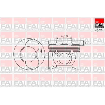 Piston FAI AutoParts PK13-000