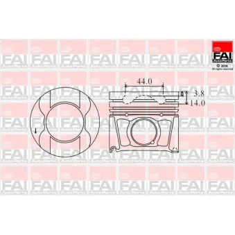 Piston FAI AutoParts PK15-000