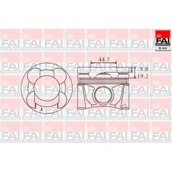 Piston FAI AutoParts PK17-050