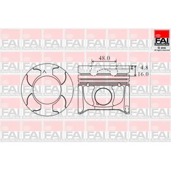 Piston FAI AutoParts PK19-050