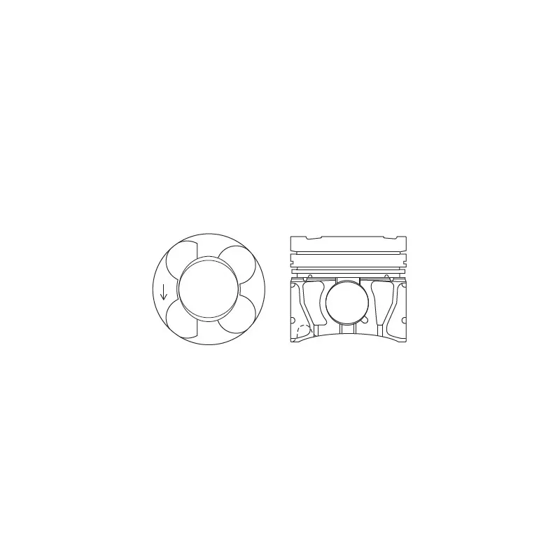 Piston FAI AutoParts PK24-000