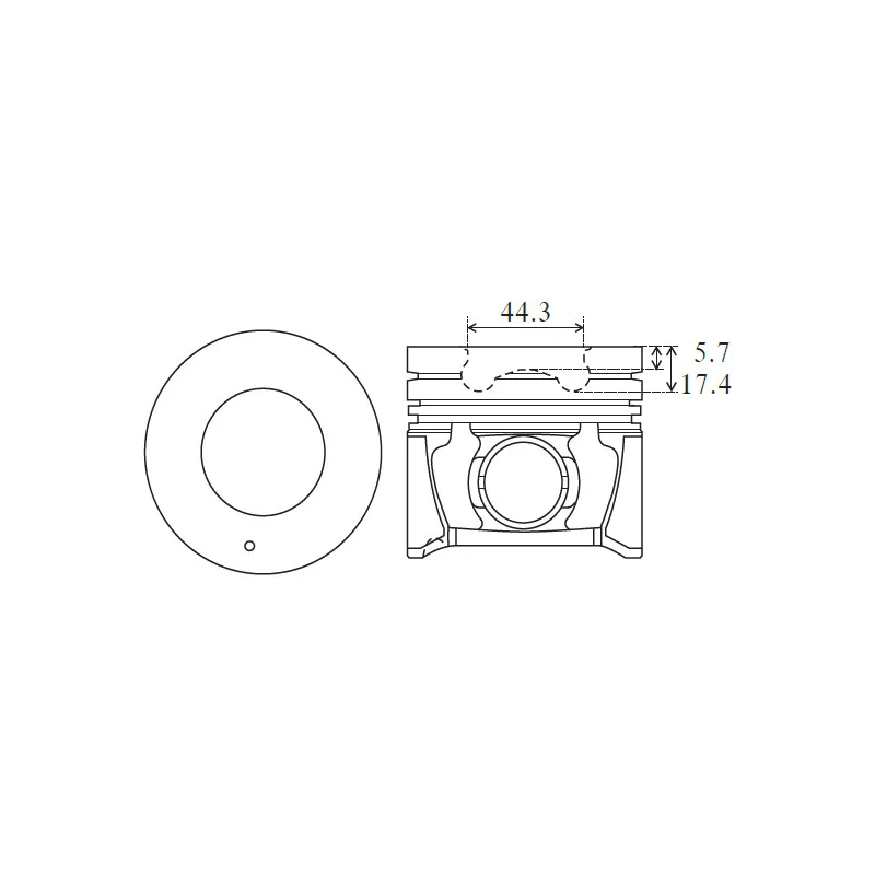 Piston FAI AutoParts PK29-050
